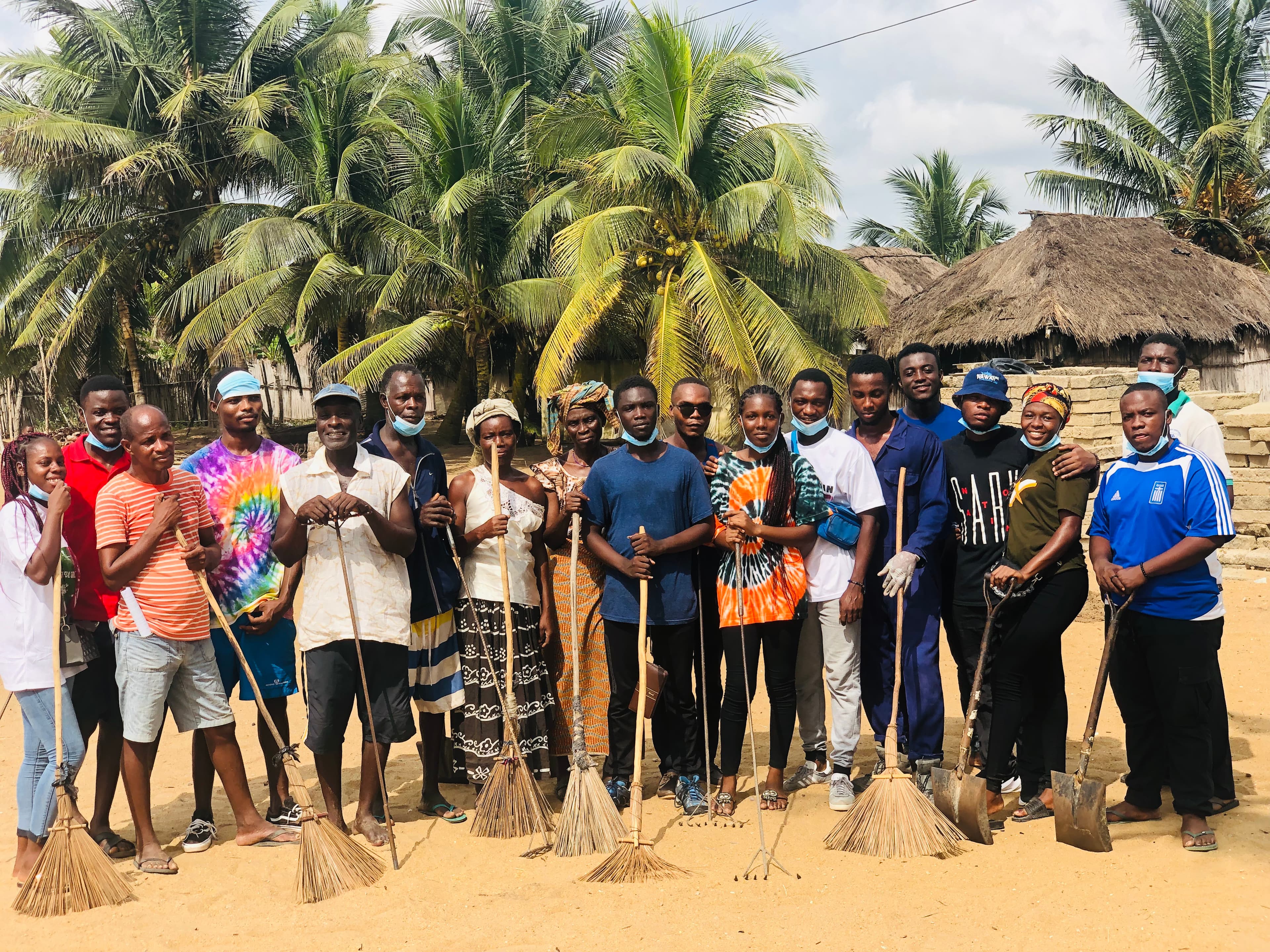 Support by volunteering